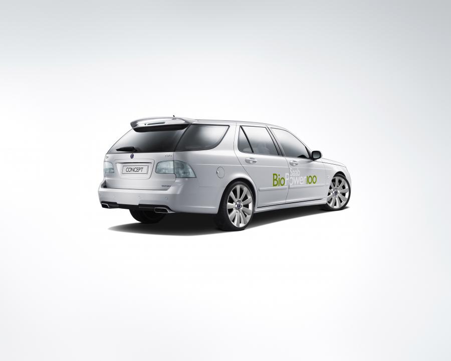  Saab 9-5 SportCombi BioPower 100 Concept 2007 года  (фото 12 из 14)